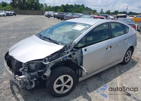 2013 Toyota Prius Two from USA, damaged, VIN JTDKN3DU3D5625333